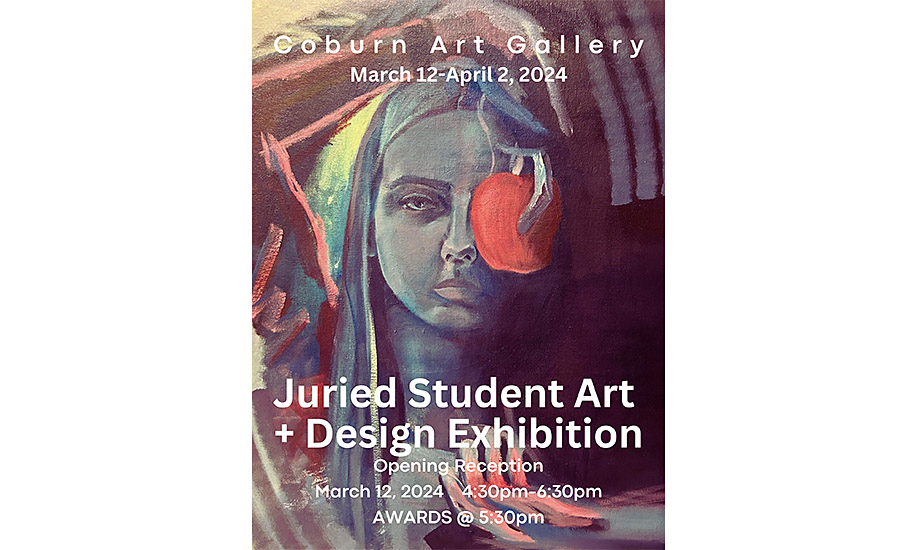 Juried student art exhibition opens March 12 at AU’s Coburn Gallery ...