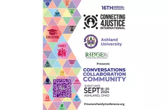 Connecting 4 Justice Conference graphic