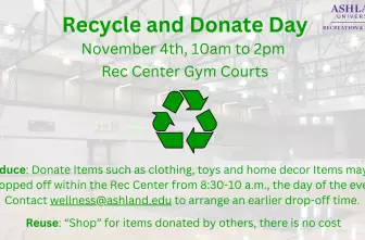 Recycle/Donate Day