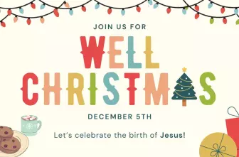 The Well - This week will be our Christmas Party!