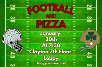 Football and Pizza