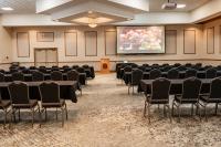 Alumni room set up for lecture