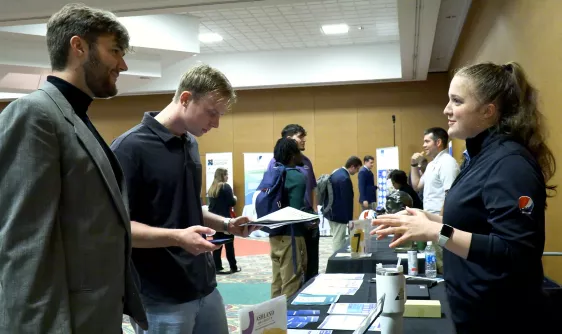 Students at COBE Career Day