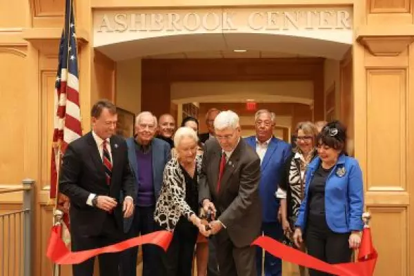 Ashbrook Center ribbon cutting