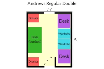 Andrews Regular Double Floor Plan