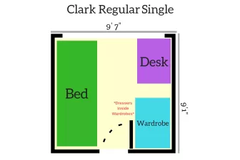 Clark Regular Single Floor Plan