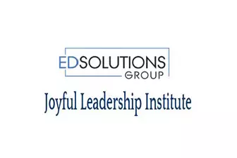 EdSolutions Group - Joyful Leadership Institute