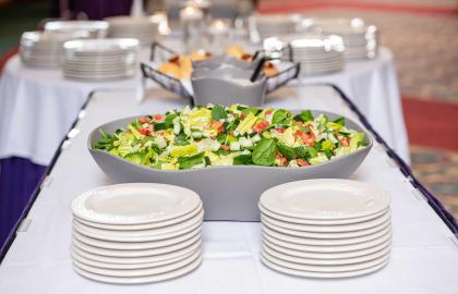 Catered salad bar