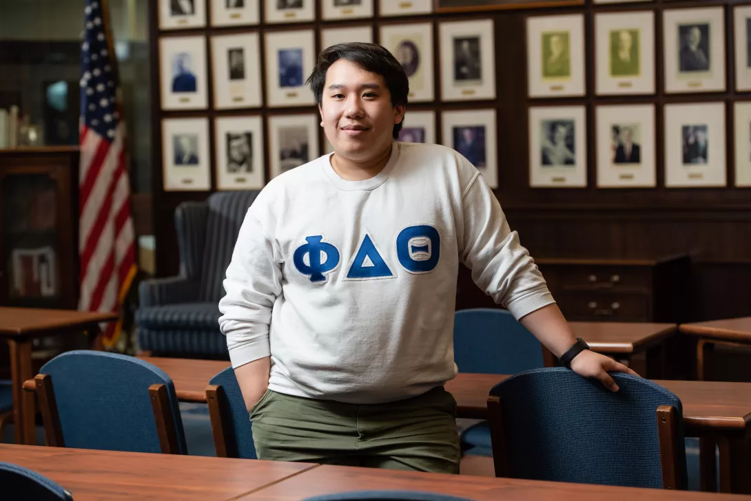 Brian Le Phi Delta Theta Fraternity