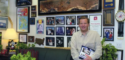 Bryan Wittman in his office