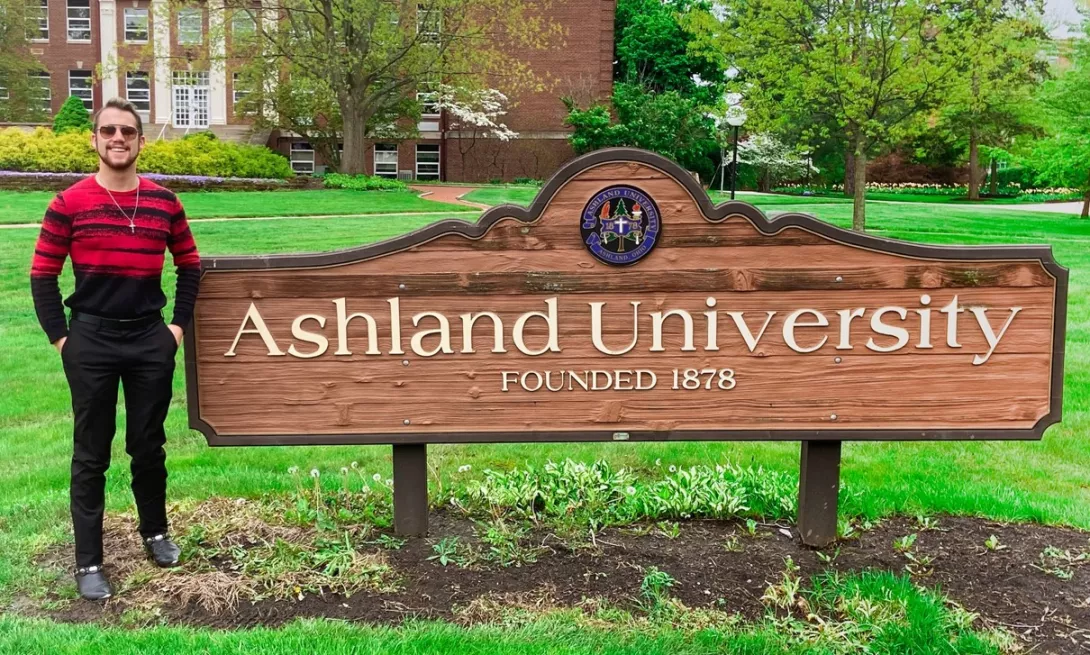 Waylon O'Donnell at Ashland University