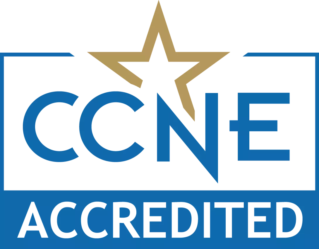 CCNE Accreditation seal