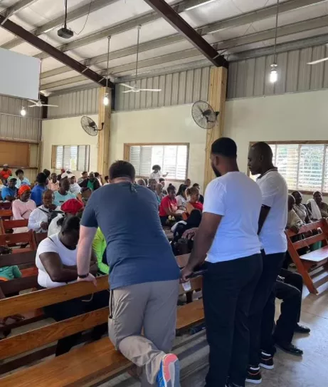 Church in Juan Tomas, Dominican Republic