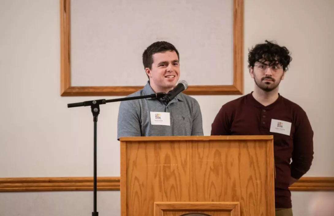 Jacob Levering and Anthony Wasinski