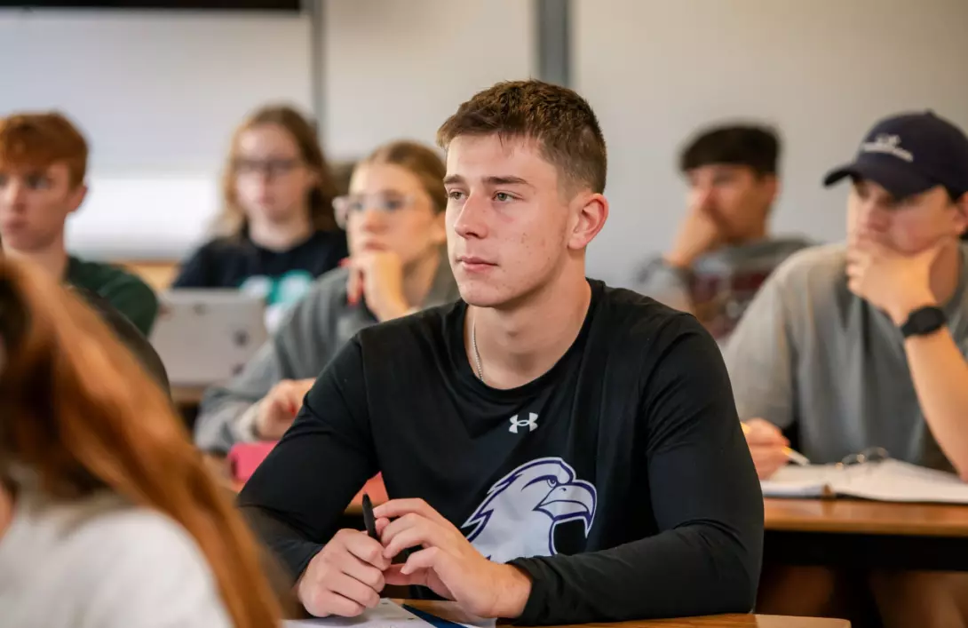 Students in a statistics class taught by Yong Ju Lee, Ph.D