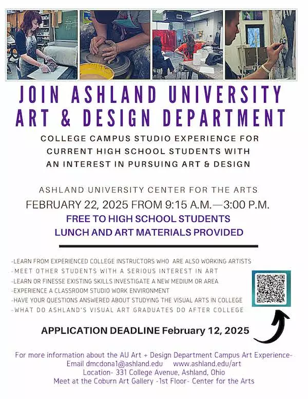 High School Art Day flyer