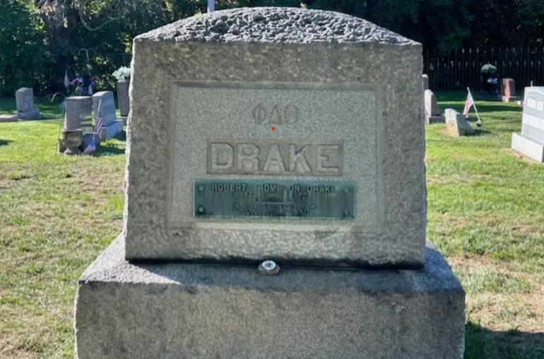 Drake tombstone